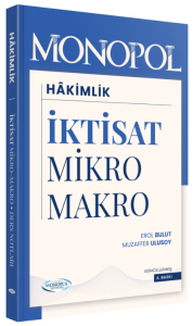 Monopol Yayınları 2026 Hakimlik İktisat Ders Notları