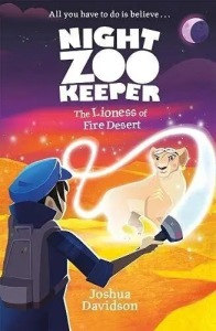 Wonky Star Night Zookeeper Paperback- The Lioness of Fire Desert