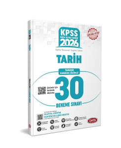 Data Yayınları 2026 KPSS Ultra Serisi Tarih 30 Deneme Sınavı