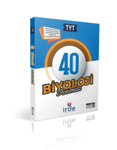 İrde Yayınları TYT Biyoloji 40 Denemesi