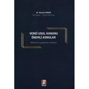 Vergi Usul Kanunu ve Önemli Konular