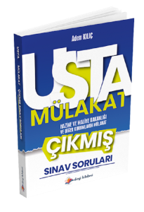 Dizgi Kitap Yayınları 2026 Usta Mülakat Hazine ve Maliye Bakanlığı ve Diğer Kurumların Mülakat Çıkmış Sınav Soruları