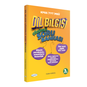 Monopol Yayınları 2026 KPSS TYT MSÜ Dil Bilgisi Soru Bankası Çözümlü