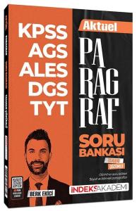 İndeks Akademi 2026 KPSS MEB-AGS ALES DGS TYT Aktüel Paragraf Soru Bankası Çözümlü