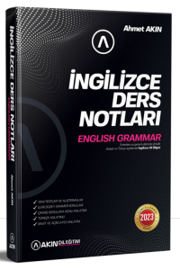 YDS İngilizce Ders Notları English Grammar