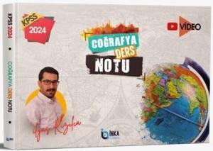 İnka Uzem Yayınları 2024 KPSS Coğrafya Video Ders Notu