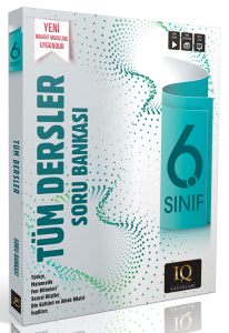 IQ Yayınları 6. Sınıf Tüm Dersler Soru Bankası