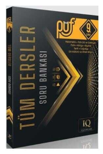 IQ Yayınları 9. Sınıf Tüm Dersler Püf Soru Bankası
