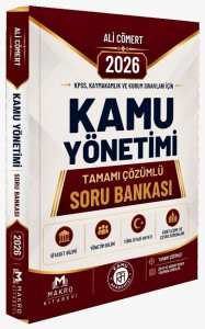 Makro Kitap 2026 KPSS Kaymakamlık Kamu Yönetimi Soru Bankası Çözümlü