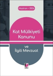 Kat Mülkiyeti Kanunu ve İlgili Mevzuat (Cep Kitabı)
