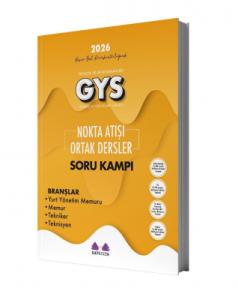 Rakipsiz Uzem 2026 Görevde Yükselme Sınavı Gençlik ve Spor Bakanlığı Personeli Nokta Atışı Ortak Dersler Soru Kampı