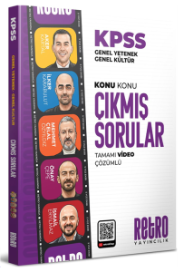 Retro Yayıncılık 2026 KPSS Genel Yetenek Genel Kültür 5Yüz Çıkmış Sorular Konu Konu Çözümlü
