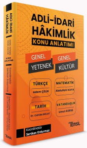 Adli İdari Hakimlik Genel Yetenek Genel Kültür Konu Anlatımı