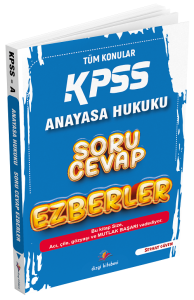 Dizgi Kitap Yayınları KPSS A Grubu Anayasa Hukuku Ezberler Soru Cevap