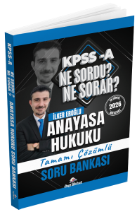 Dizgi Kitap Yayınları 2026 KPSS A Grubu Anayasa Hukuku Ne Sordu Ne Sorar Soru Bankası Çözümlü