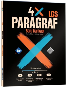 KR Akademi LGS 4X Paragraf Soru Bankası