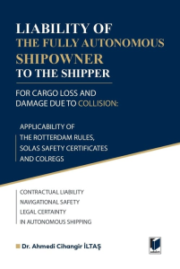 Liability Of The Fully Autonomous Shipowner To The Shipper