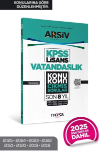Marka Yayınları 2026 KPSS Lisans Vatandaşlık Çıkmış Sorular Son 8 Yıl Konularına Göre Çözümlü ARŞİV Serisi