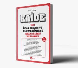 Akfon Yayınlar KAİDE İnsan Hakları Ve Demokratikleşme Tamamı Çözümlü Soru Bankası
