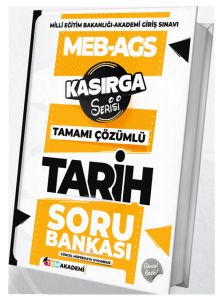 TKM Akademi 2025 MEB-AGS Tarih Kasırga Soru Bankası Çözümlü