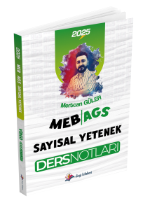 Dizgi Kitap Yayınları 2025 MEB AGS Sayısal Yetenek Ders Notları