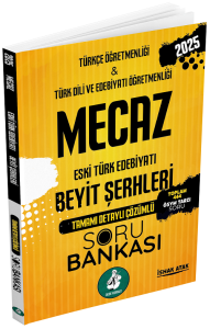 Atak Yayınları 2025 ÖABT Türkçe-Türk Dili Edebiyatı Öğretmenliği Eski Türk Edebiyatı, Beyit Şerhleri Mecaz Soru Bankası Çözümlü