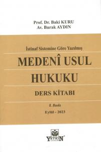 Medeni Usul Hukuku Ders Kitabı (Baki Kuru)
