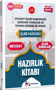 Memur Sınav Yayınları 2024 Diyanet İşleri Başkanlığı GYS ve UDS Şube Müdürü Hazırlık Kitabı