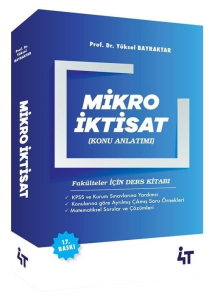 4T Yayınları Mikro İktisat Konu Anlatımı