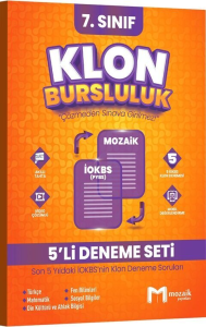 Mozaik Yayınları 7. Sınıf Klon 5'li Deneme Seti