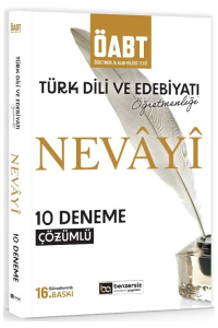 Benzersiz Akademi Yayınları ÖABT Nevayi Türk Dili ve Edebiyatı Öğretmenliği 10 Fasikül Deneme Çözümlü