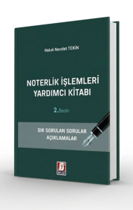 Noterlik İşlemleri Yardımcı Kitabı