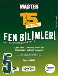 Okyanus Yayınları 5. Sınıf Fen Bilimleri Master 15 Deneme