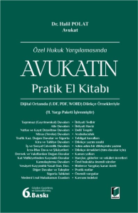 Özel Hukuk Yargılamasında Avukatın Pratik El Kitabı
