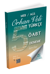 Adem Hakan Uzem  2025 MEB AGS ÖABT Orhan Veli Türkçe Öğretmenliği Dijital Çözümlü 5 Deneme