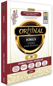Yetki Yayınları 2026 HMGS Fark Dersler ORİJİNAL Çıkmış Soru Bankası Çözümlü