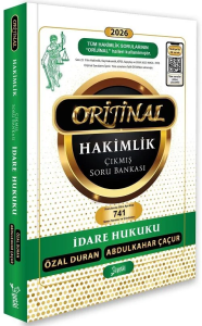 Yetki Yayınları 2026 Hakimlik Kaymakamlık KPSS İcra Müdürlüğü İdare Hukuku ORJİNAL Çıkmış Soru Bankası