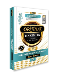 Yetki Yayınları 2026 Hakimlik Kaymakamlık KPSS İcra Müdürlüğü İdari Yargılama Usul Hukuku ORJİNAL Çıkmış Soru Bankası