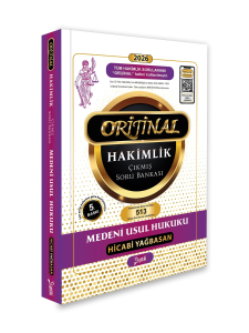 Yetki Yayınları 2026 Hakimlik Kaymakamlık KPSS İcra Müdürlüğü Medeni Usul Hukuku ORJİNAL Çıkmış Soru Bankası