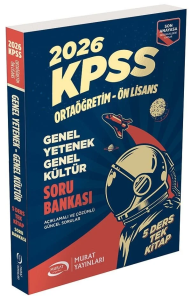 Murat Yayınları 2026 KPSS Lise Ortaöğretim Ön Lisans Soru Bankası 5 Ders Tek Kitap Çözümlü