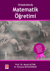 Ortaokullarda Matematik Öğretimi