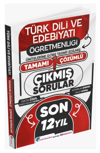 Özdil Akademi 2025 ÖABT MEB-AGS Türk Dili ve Edebiyatı Çıkmış Sorular Son 12 Yıl Çözümlü