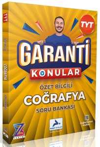 Paraf Yayınları TYT Coğrafya Z Takımı Garanti Konulu Özet Bilgili Soru Bankası
