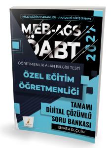 Pelikan Yayınları MEB-AGS ÖABT Özel Eğitim Öğretmenliği Tamamı Çözümlü Soru Bankası