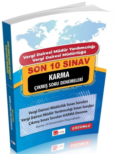 Akfon Yayınları 2026 Vergi Akademisi Vergi Dairesi Müdür Yardımcılığı ve Vergi Dairesi Müdürlüğü Karma Çıkmış Soru Denemeleri Çözümlü