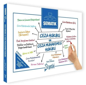 Yetki Yayınları 2026 Şematik Ceza Hukuku Ceza Muhakemesi Hukuku