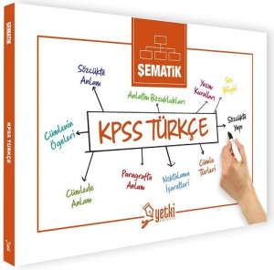 Yetki Yayınları 2026 KPSS Şematik Türkçe