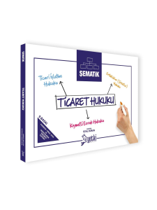 Yetki Yayınları 2026 Şematik Ticaret Hukuku