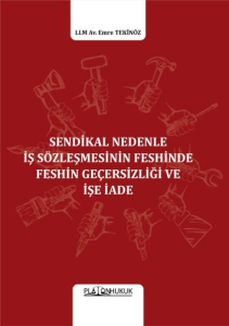 Sendikal Nedenle İş Sözleşmesinin Feshinde Feshin Geçersizliği Ve İşe İade