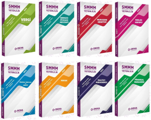 Deha Yayınları  SMMM Yeterlilik Konu Anlatımlı 8 li Set